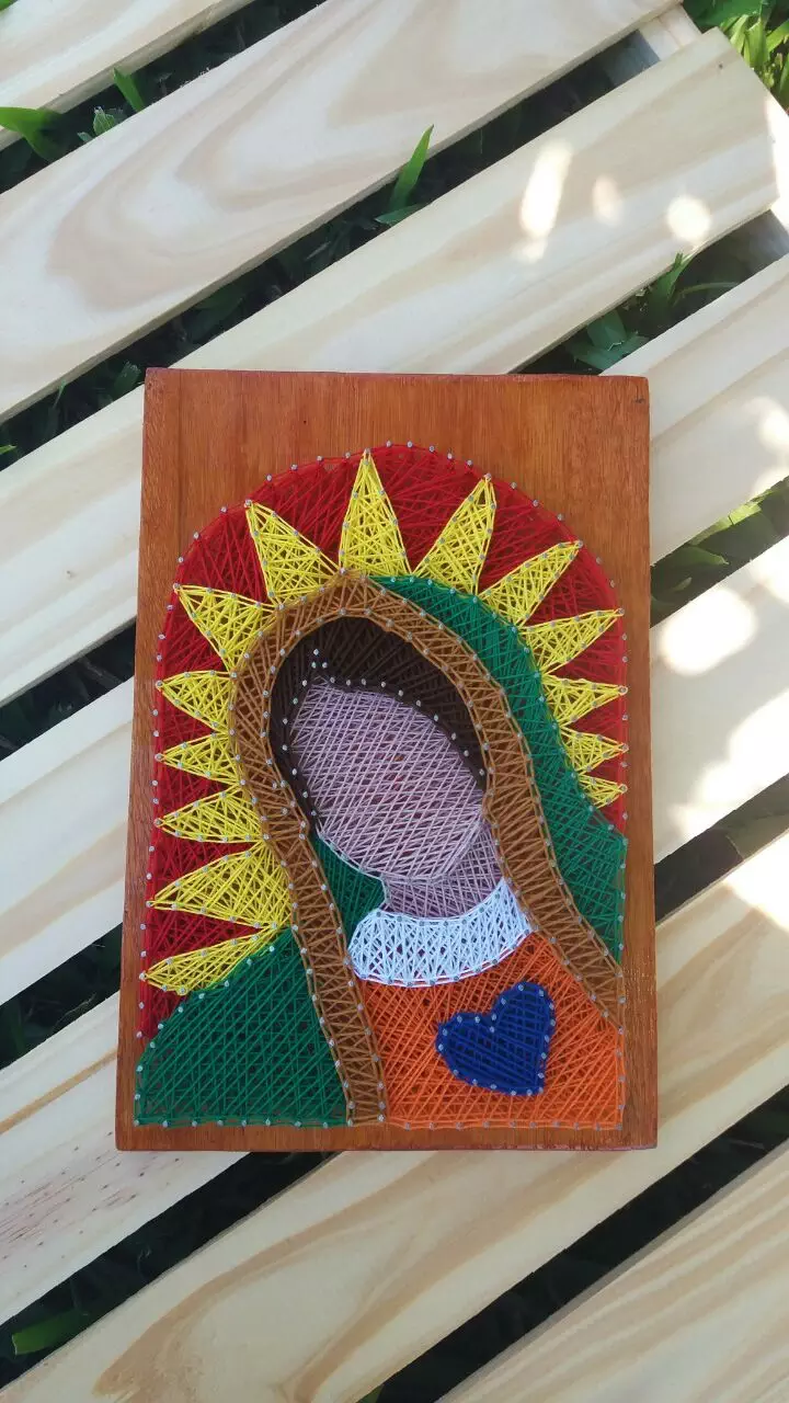 hilorama Cuadro Virgen de Guadalupe